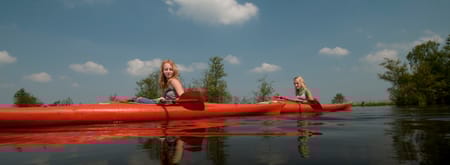 Kanoroute Nieuwkoopse Plassen bij Nieuwkoop, Zuid-Holland