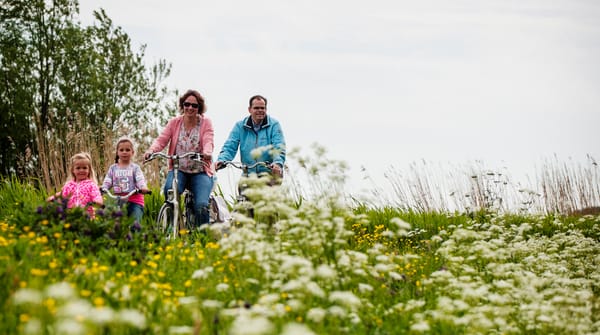 Polderpadroute: Van stadse frats naar lekker groen