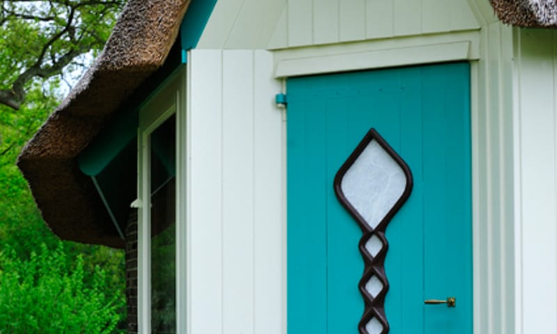 Voordeur atelier Roland Holst