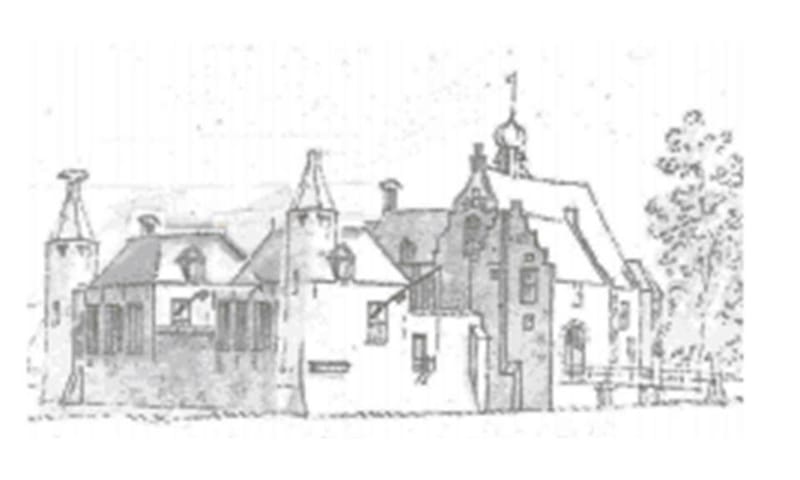 Schets kasteel van Oijen