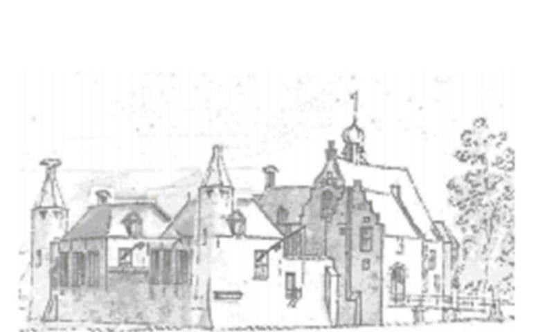 Schets kasteel van Oijen