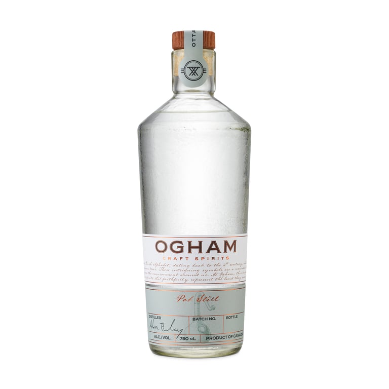 Ogham Bierschnapps Bottle