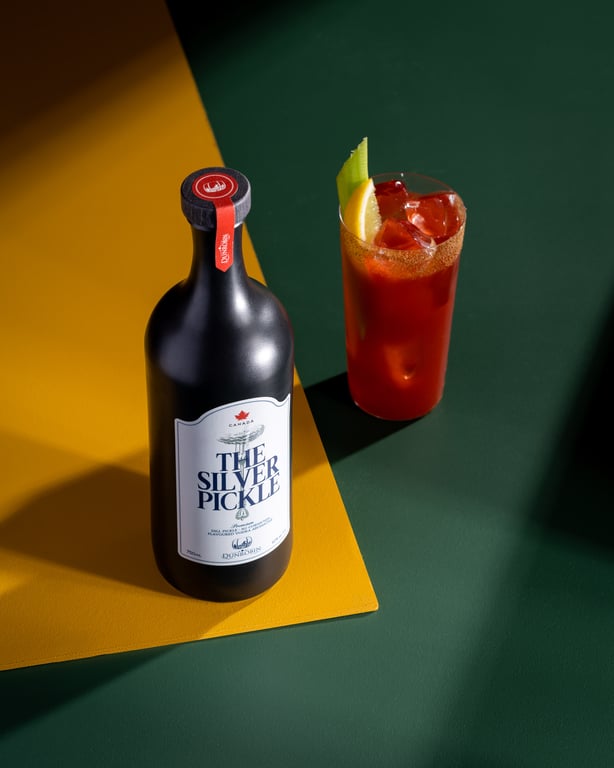 Dunrobin The Silver Pickle Ceasar Cocktail