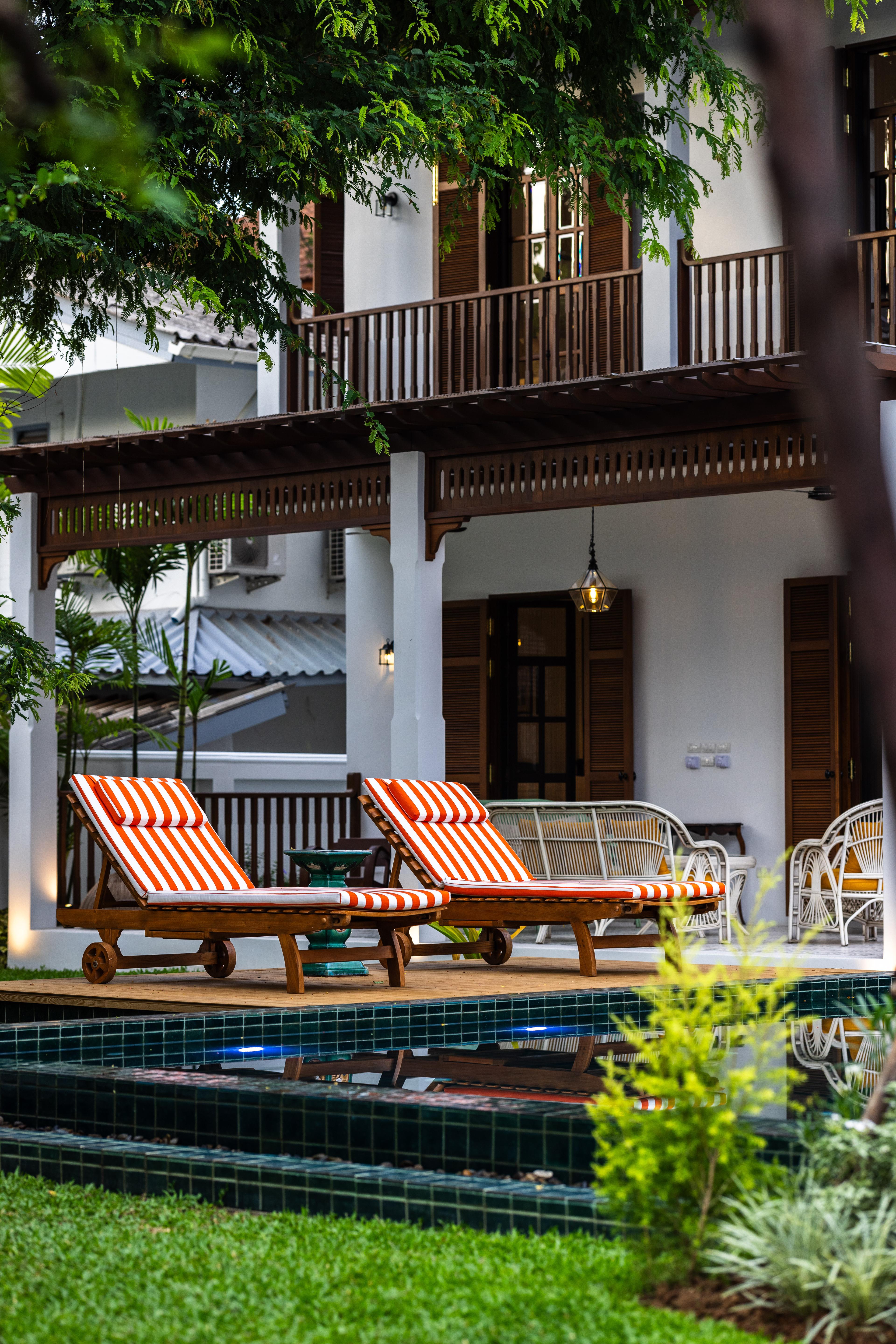 Garden at Baan SaranTaya