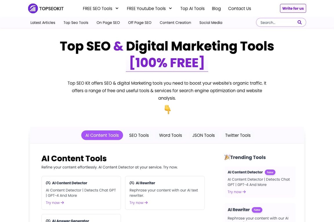 Top SEO Kit
