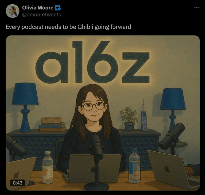 Launch a podcast using AI example