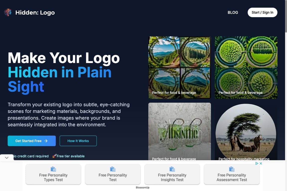 Hidden: Logo