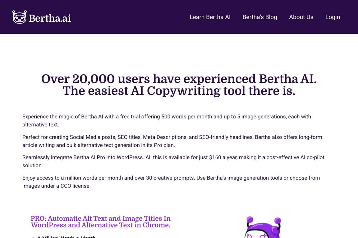 Bertha AI