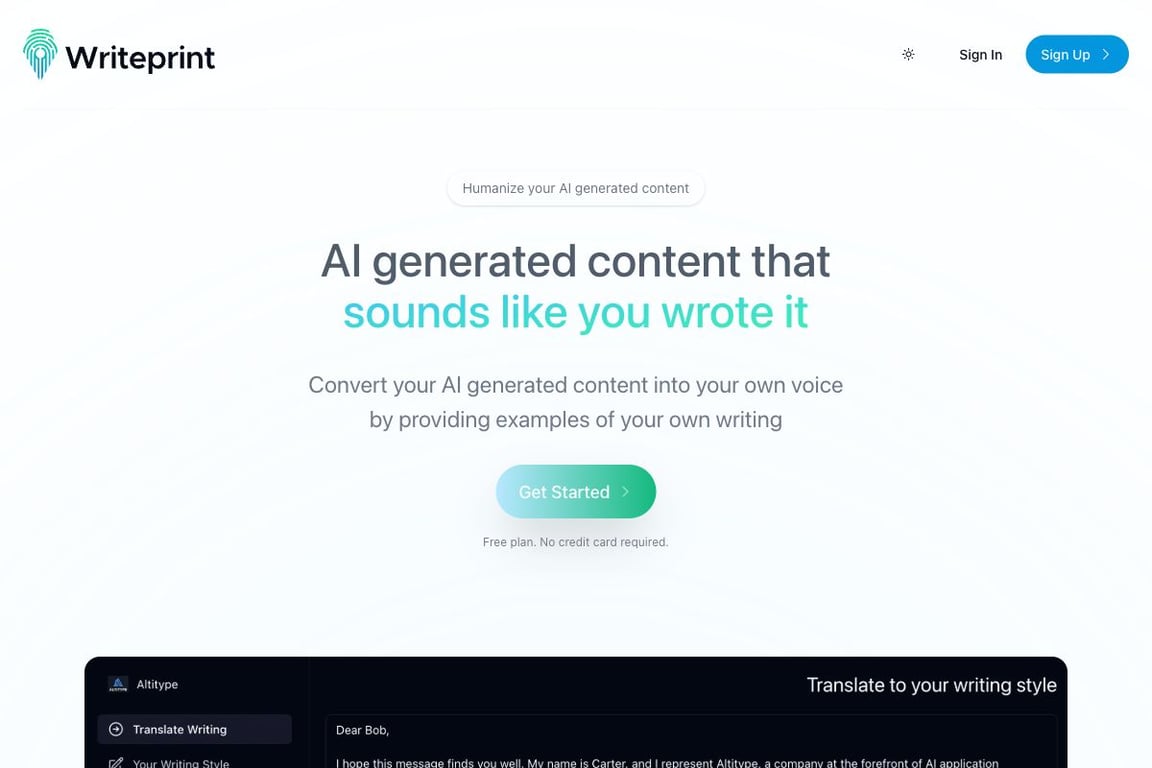 Writeprint.ai