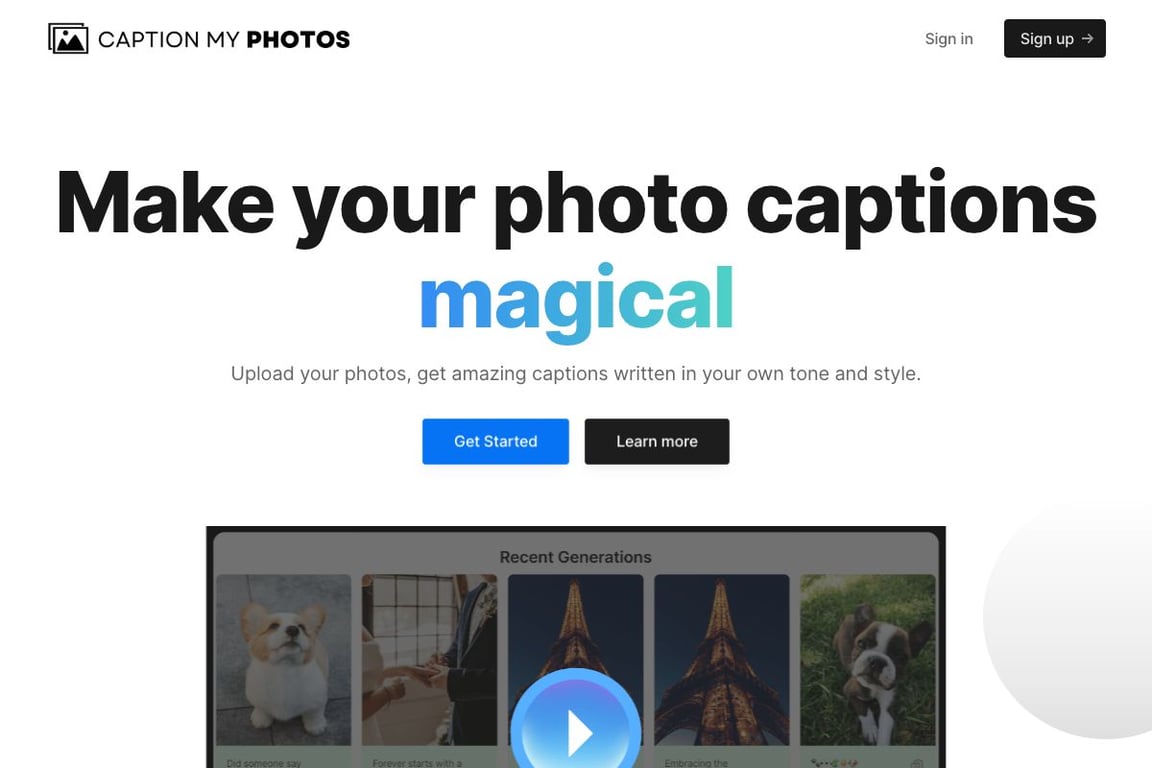 CaptionMyPhotos