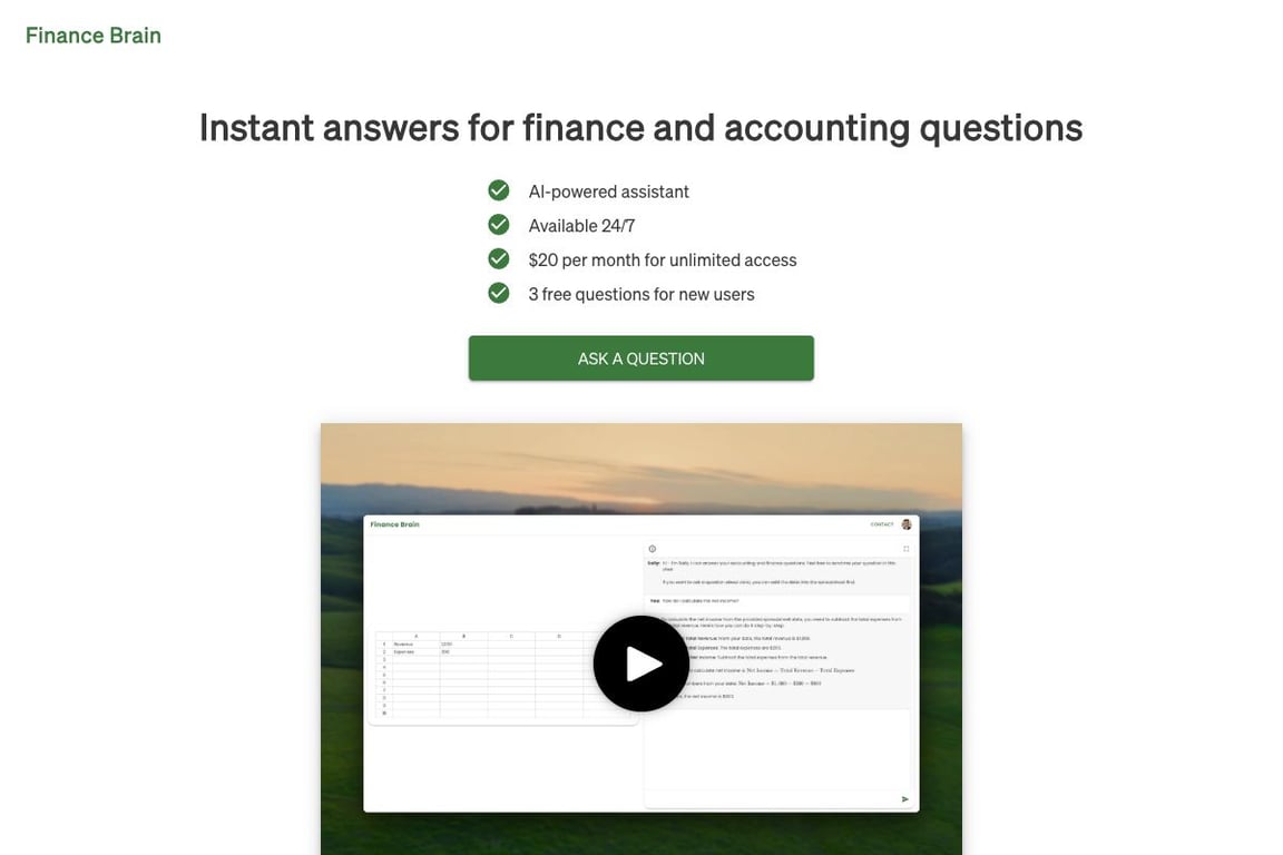 Finance Brain