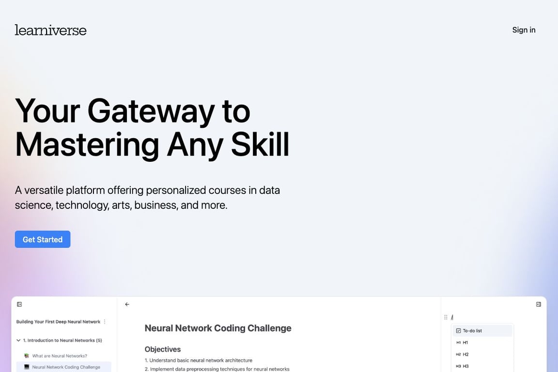 Learniverse