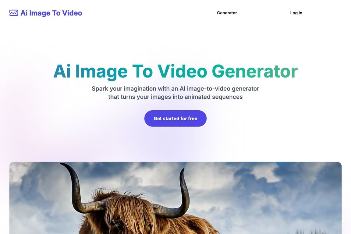 Ai Image To Video