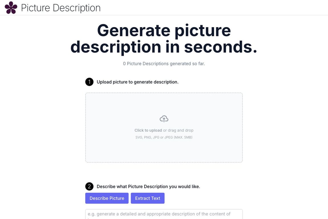 Picture Description