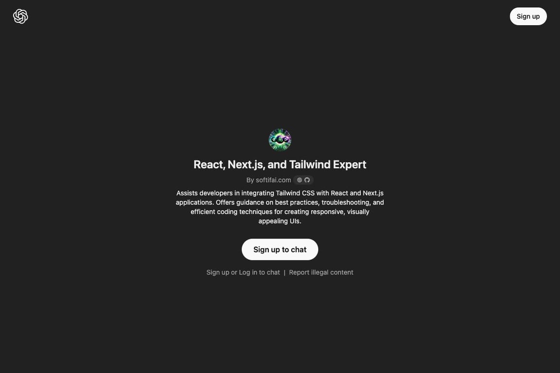 React, Next.js, and Tailwind Expert
