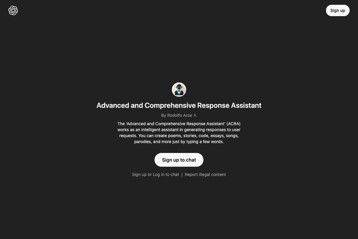 Advanced and Comprehensive Response Assistant