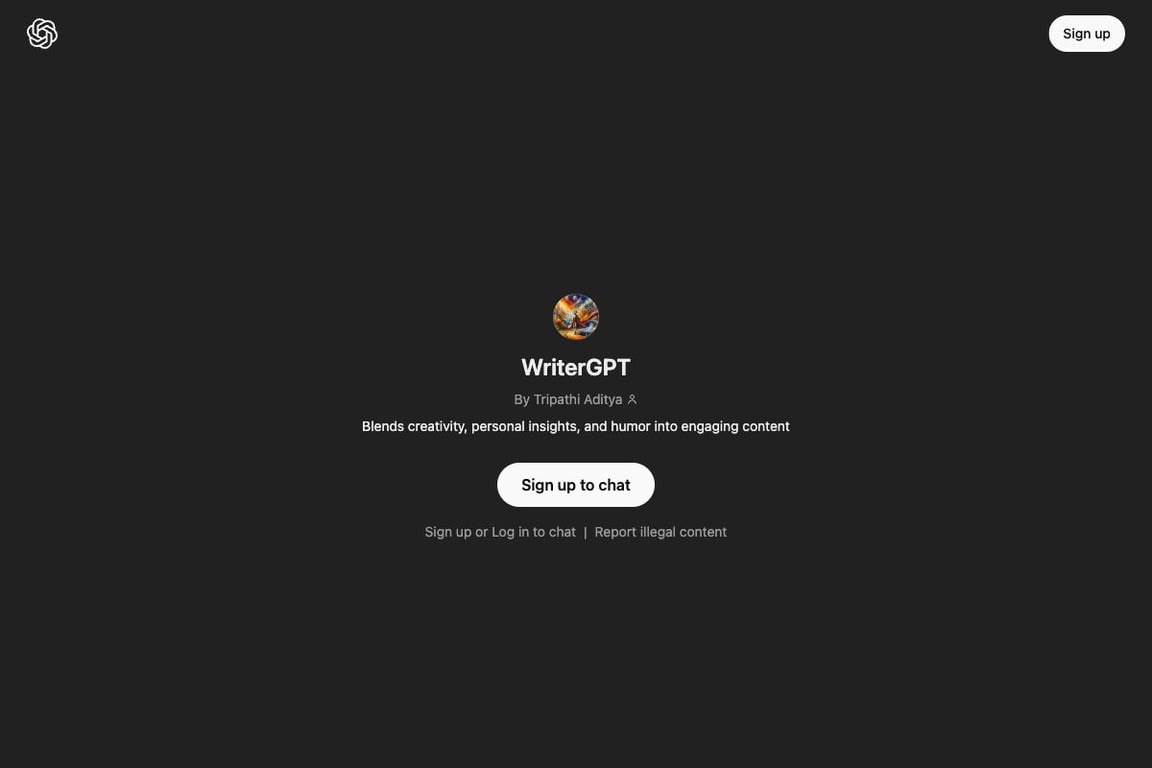WriterGPT