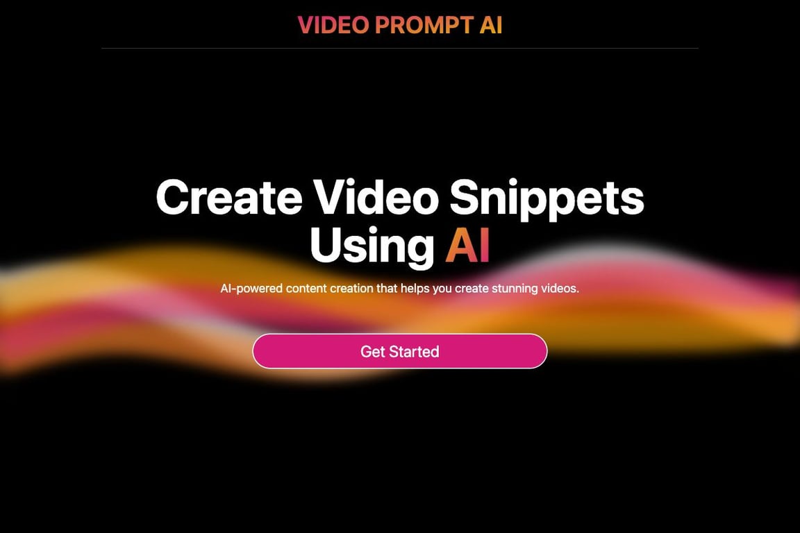 Video Prompt AI
