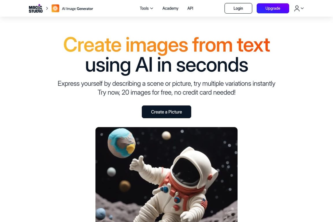 AI Image Generator by Magic Studio