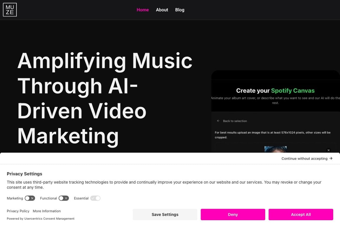 AI-Driven Music Video Marketing