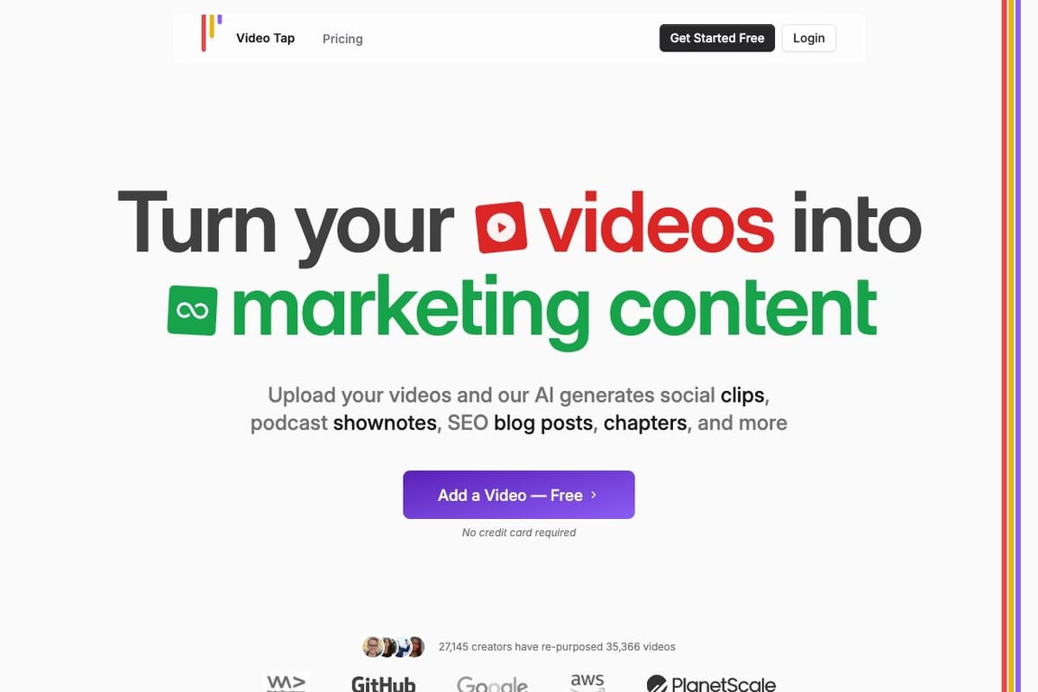 Video Tap