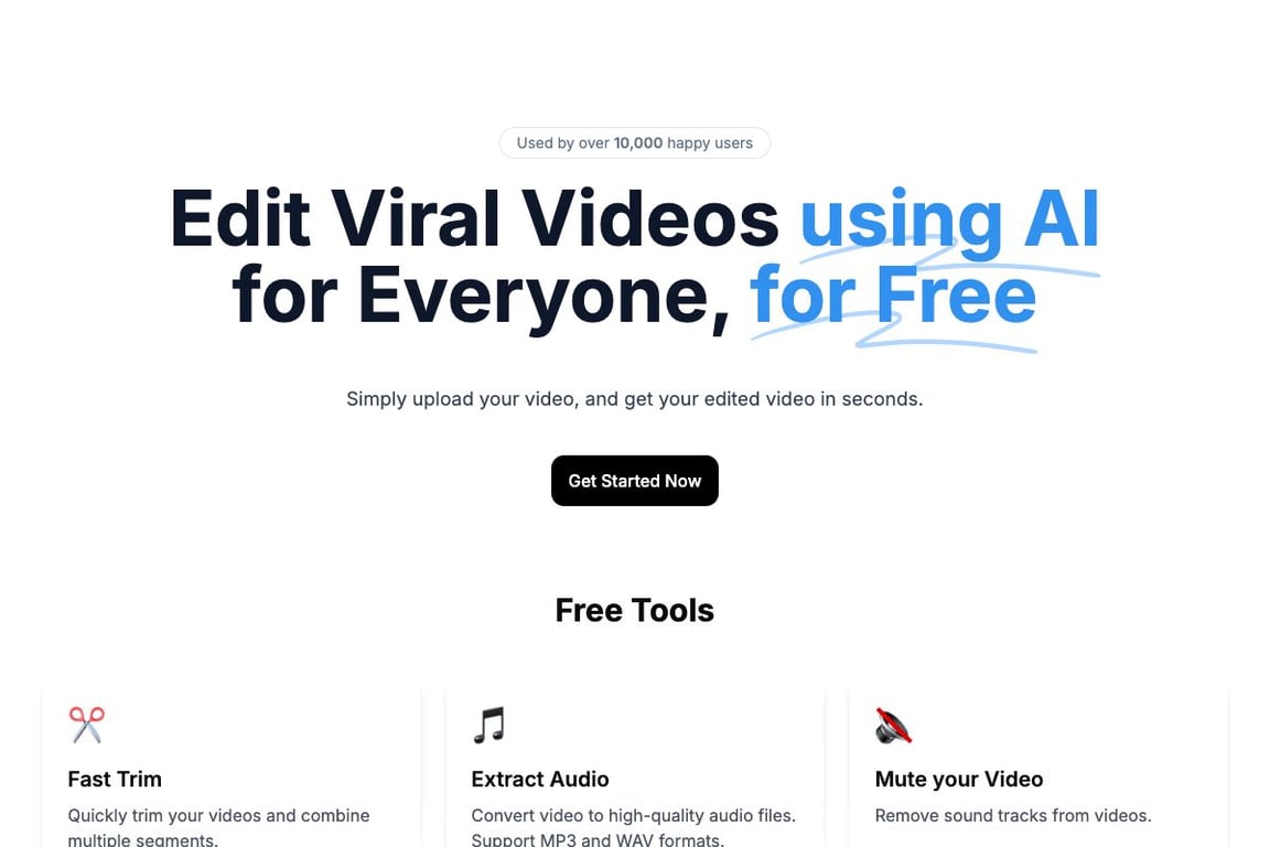 Viral Video Editor