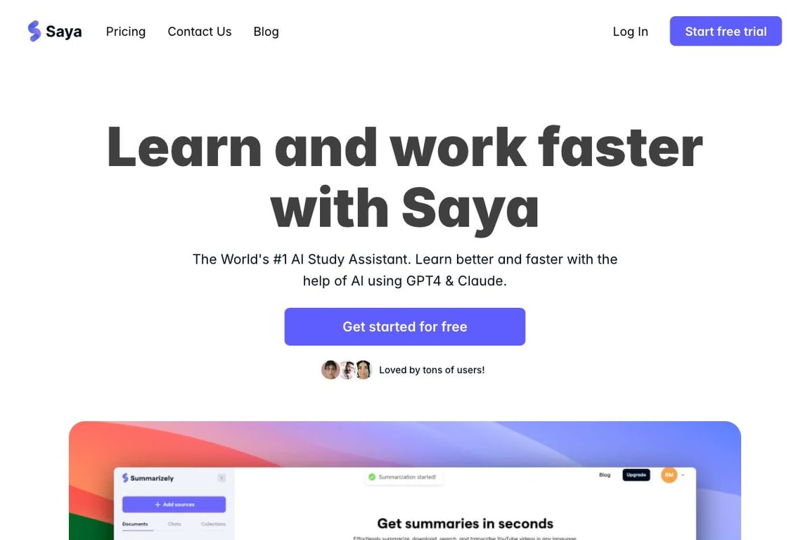 Saya