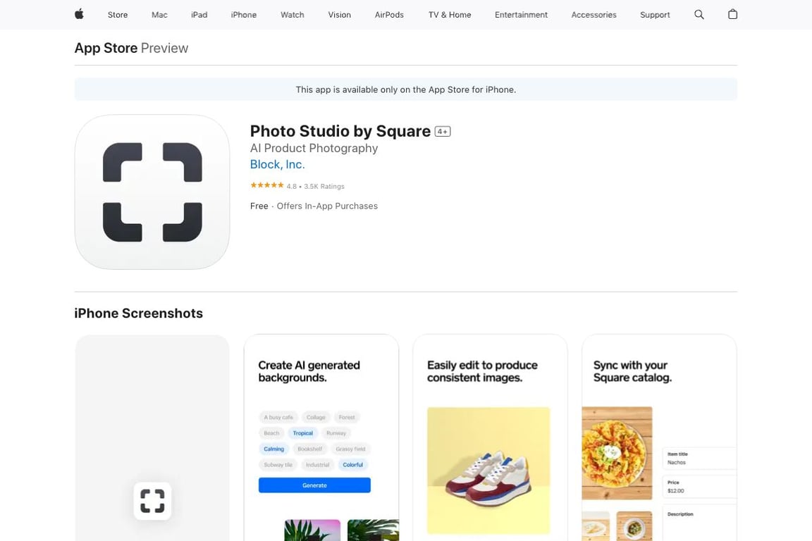 Photo Studio by Square