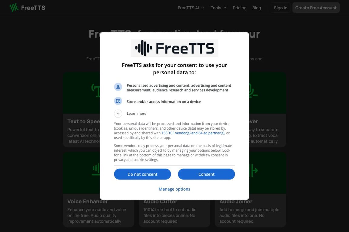 FreeTTS