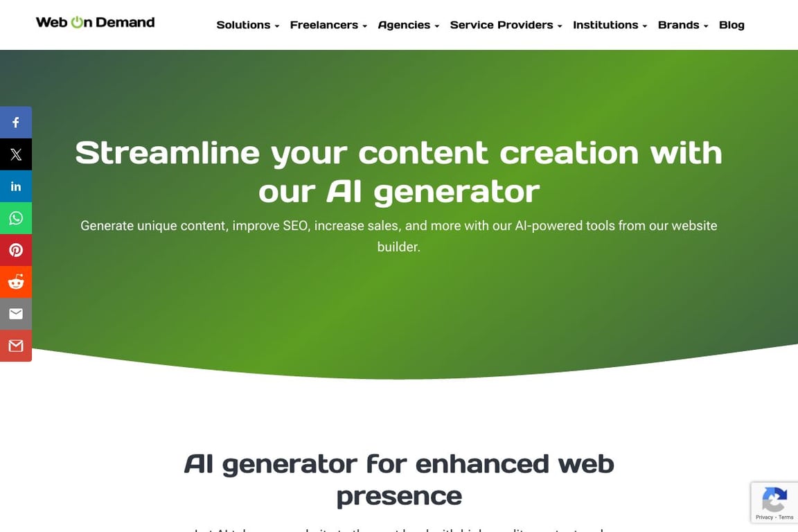 Web on Demand