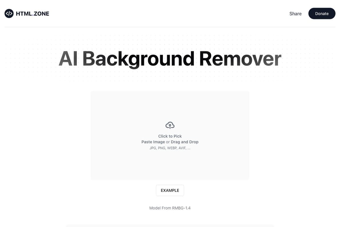AI Background Remover