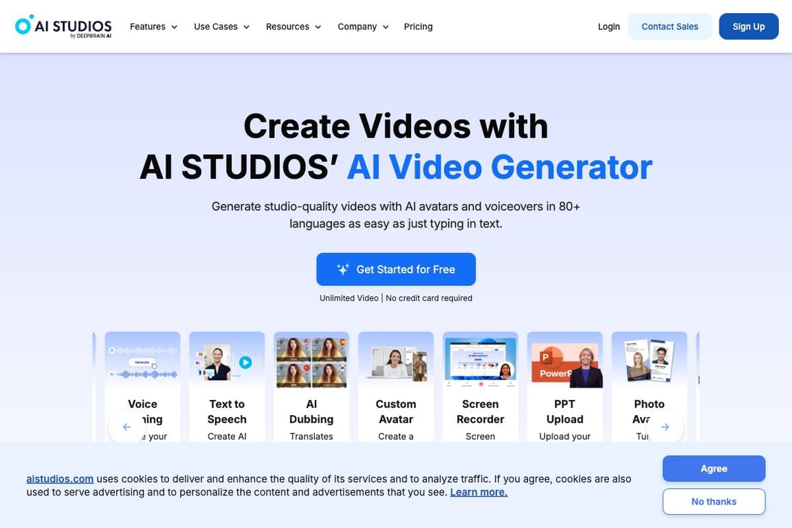 DeepBrain AI Studios
