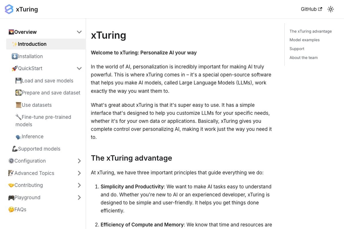 xTuring