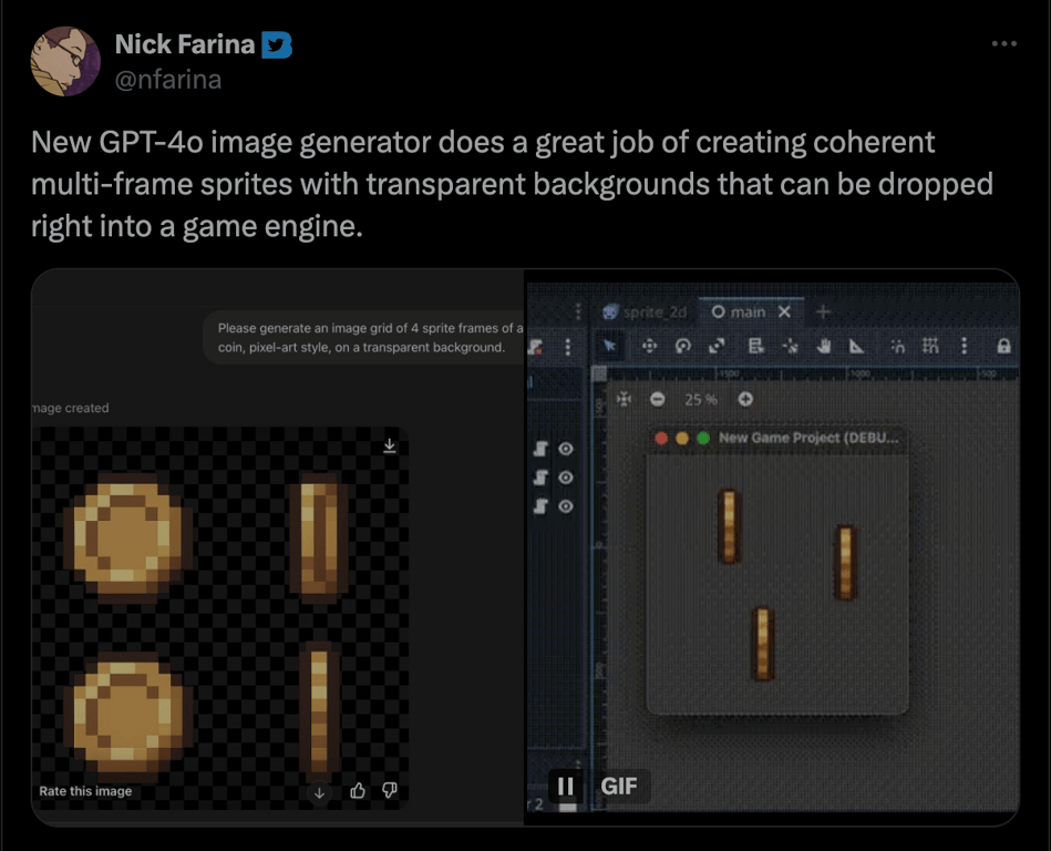 Game assets: characters, items, backgrounds example