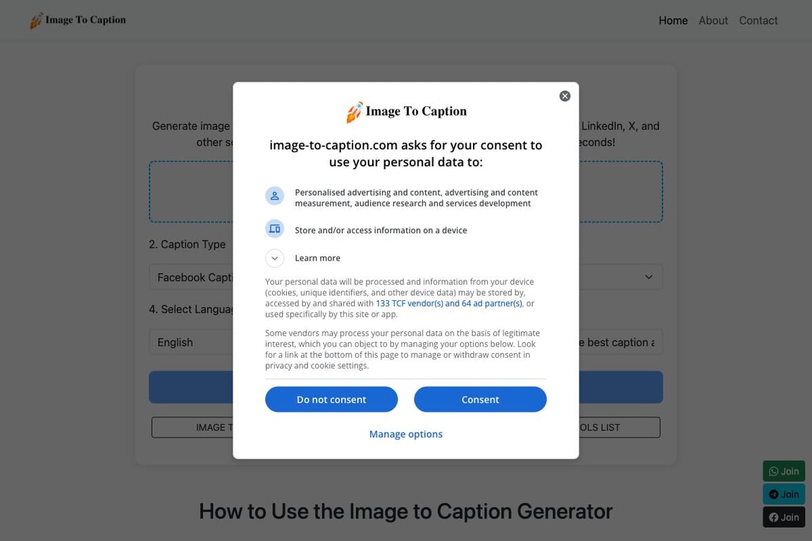 Image Caption Generator