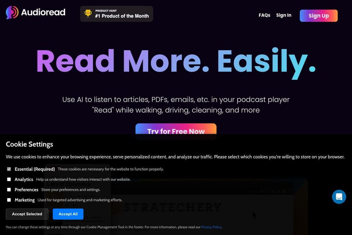 Audioread