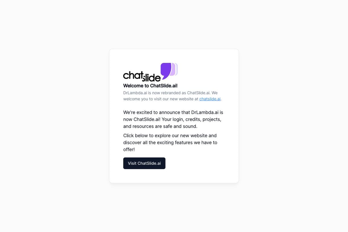 ChatSlide.ai
