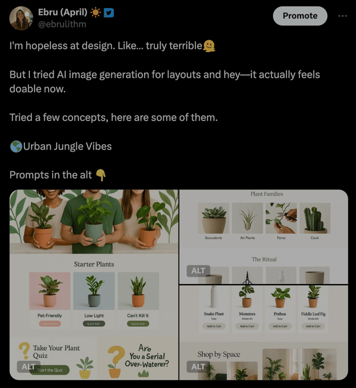 UI design for websites and apps example