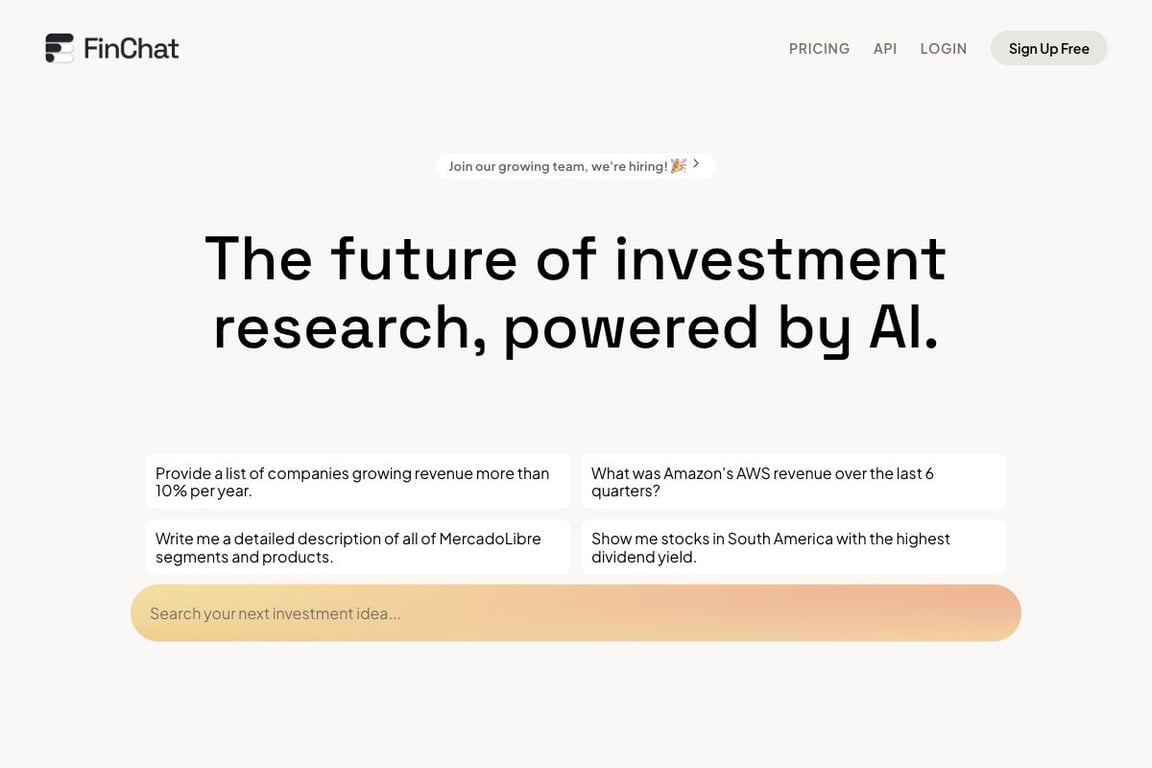 FinChat.io