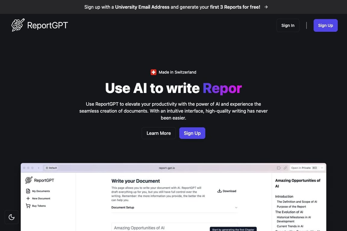 ReportGPT