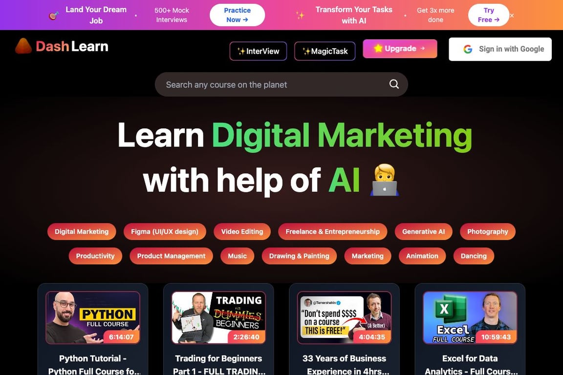 DashLearn