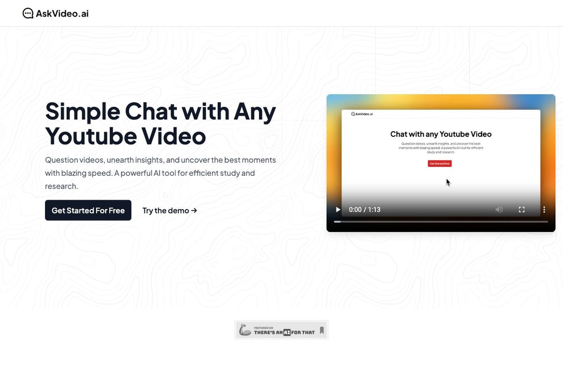 AskVideo AI