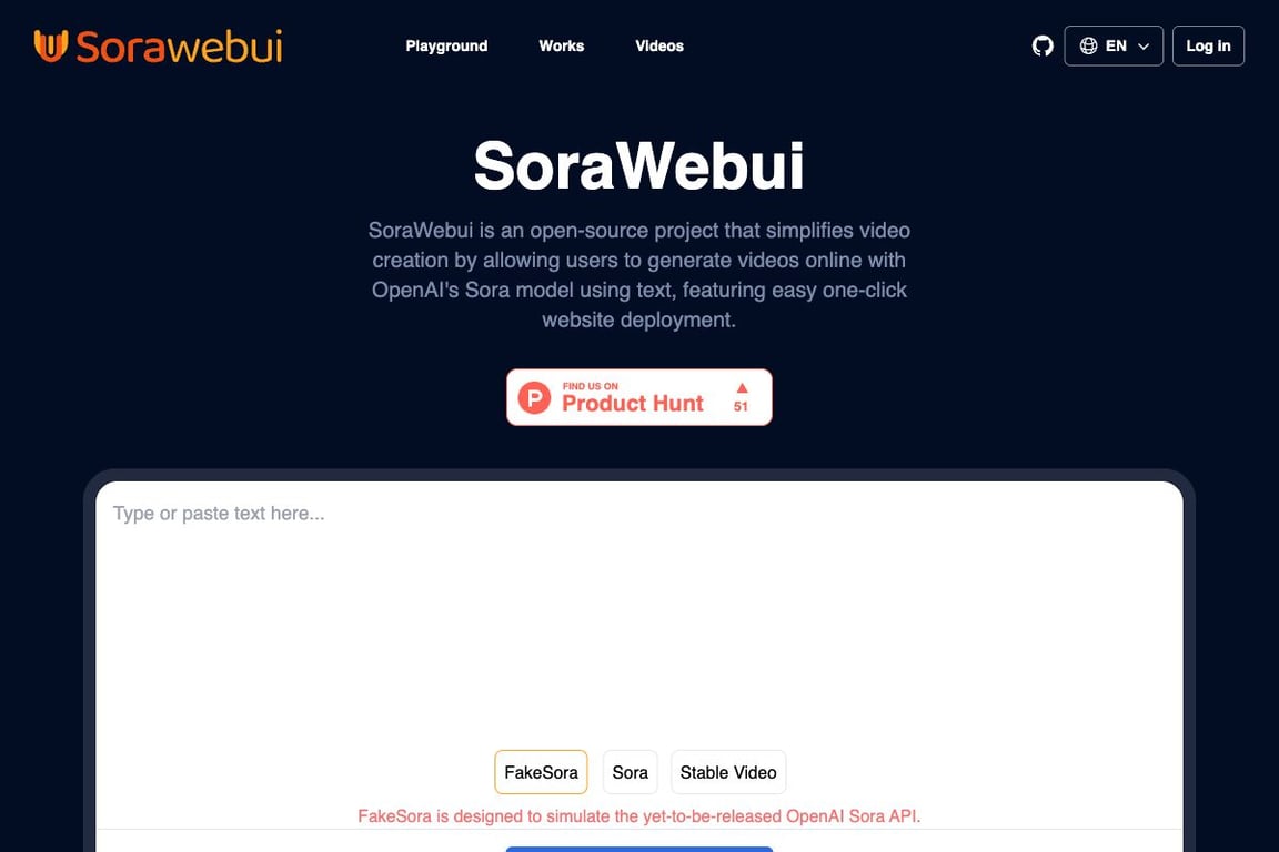 SoraWebui