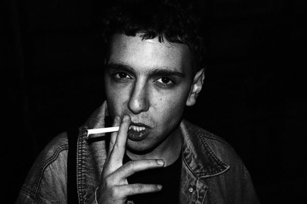 man smoking 