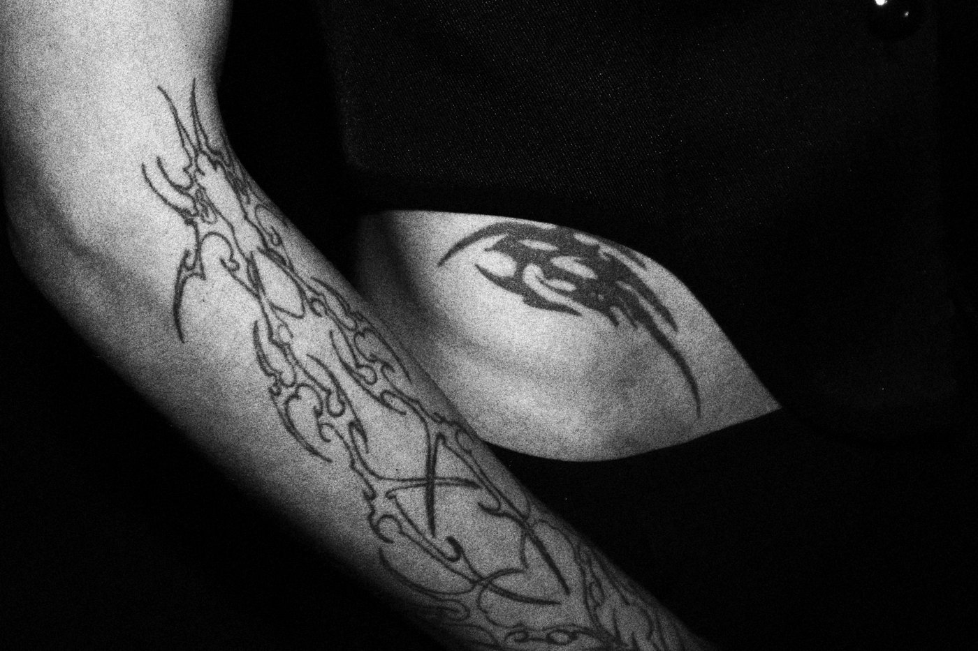 Tattto on woman's hip