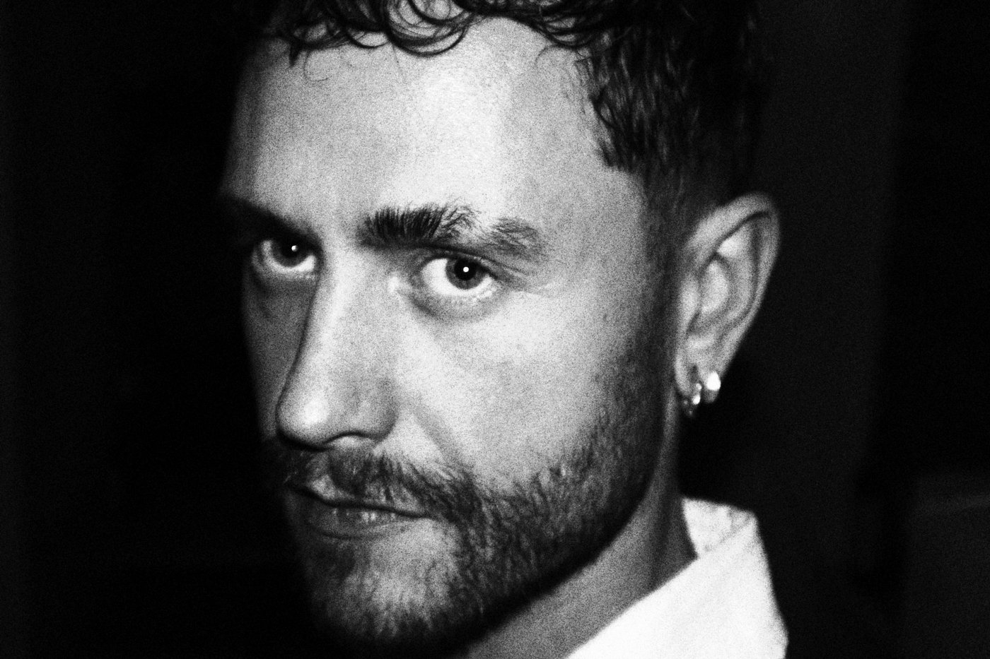 Danish Man looking into the camera