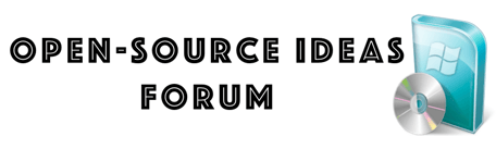 Open-Source Ideas Forum
