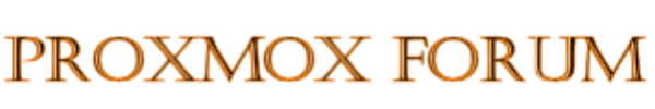 Proxmox Forum