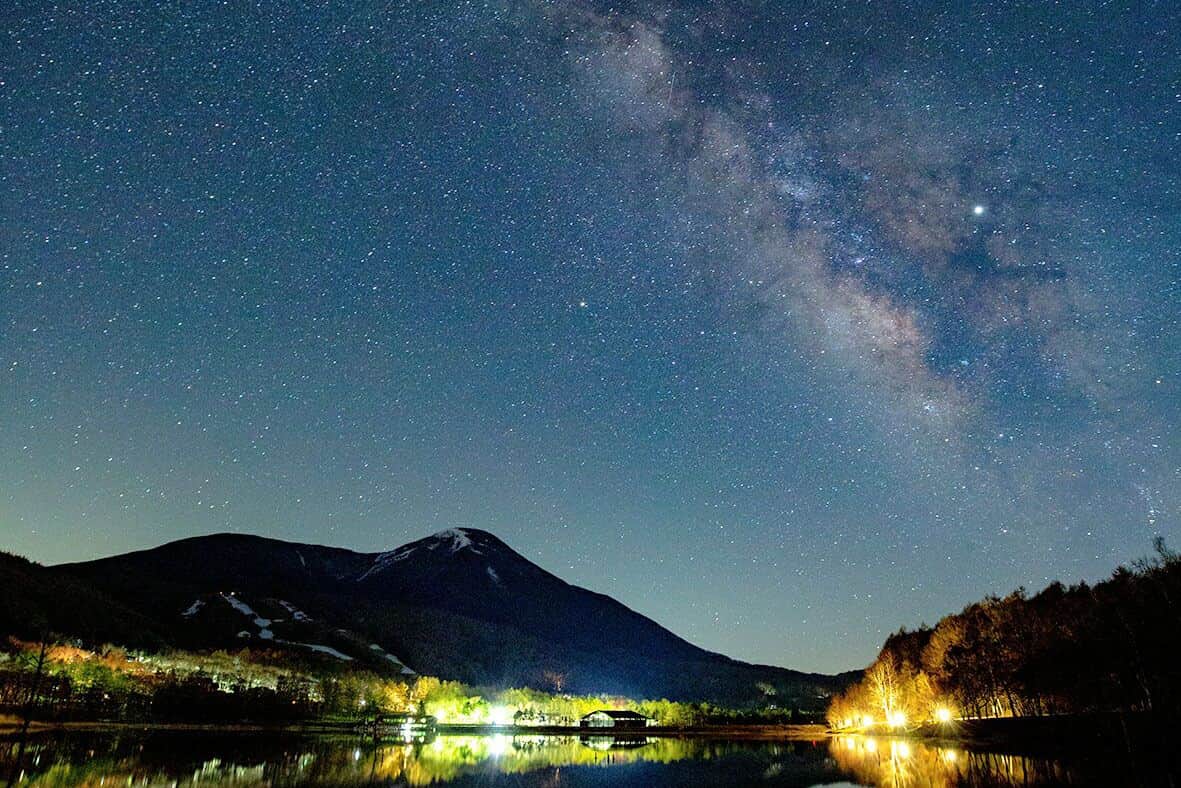 星降る高原の星空散歩