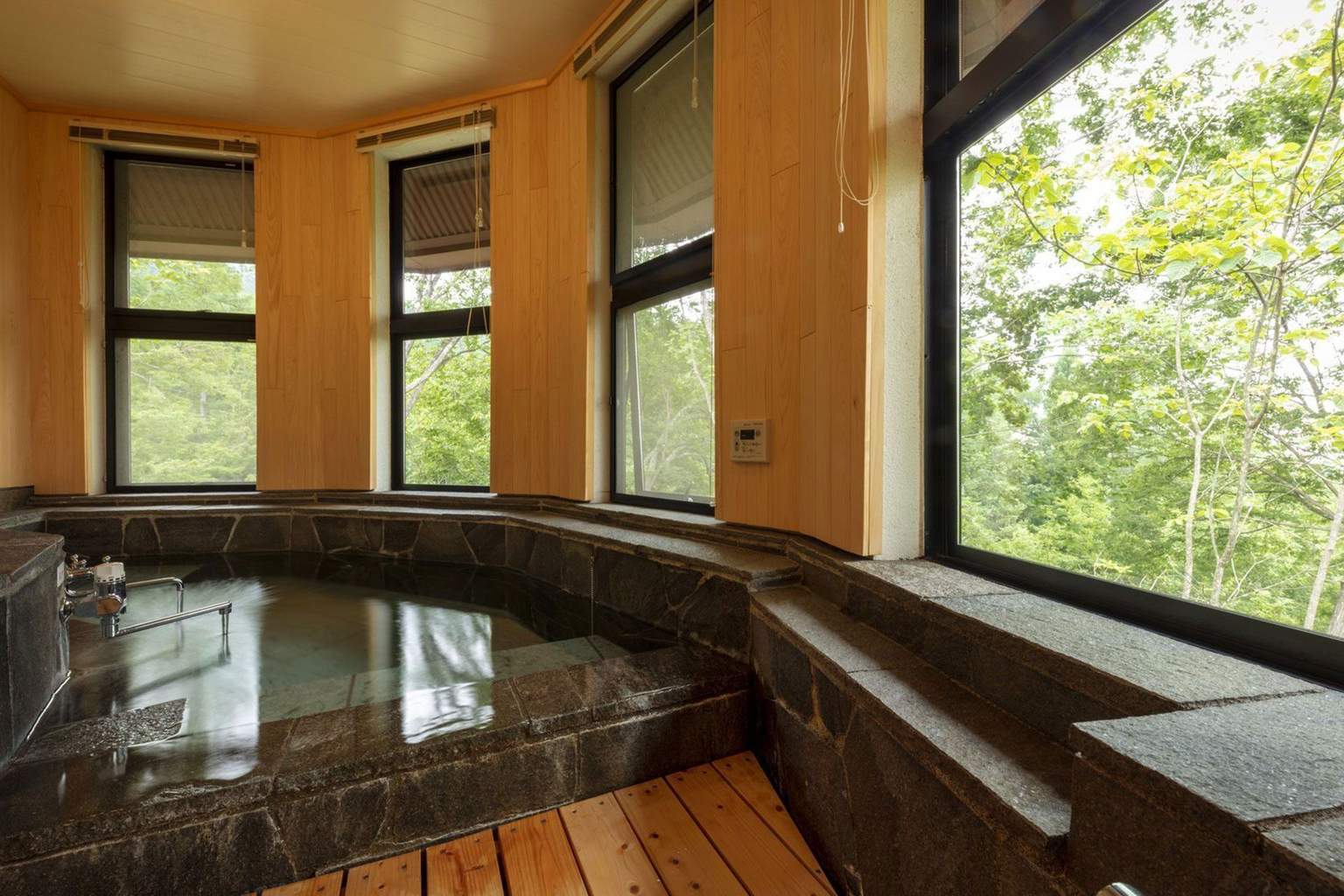 大型度假小屋（禁止吸煙），有天然溫泉、桑拿房和狗狗活動區 - 5